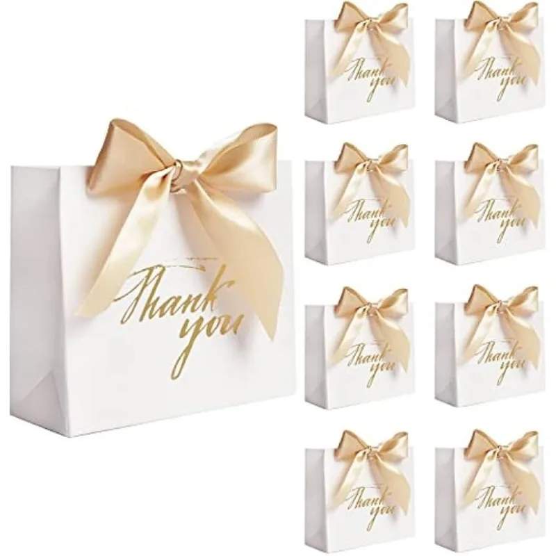 Es With Golden Bow Ribbon For Wedding Baby Shower Business Party Supplies