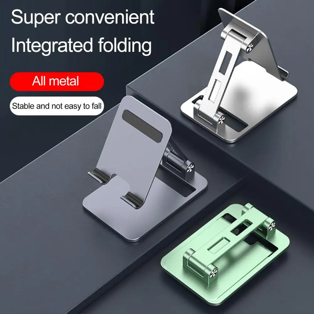 

Tablet Holder Durable Multifunctional Aluminum Alloy Desktop Tablet Holder Phone Bracket for Live Streaming