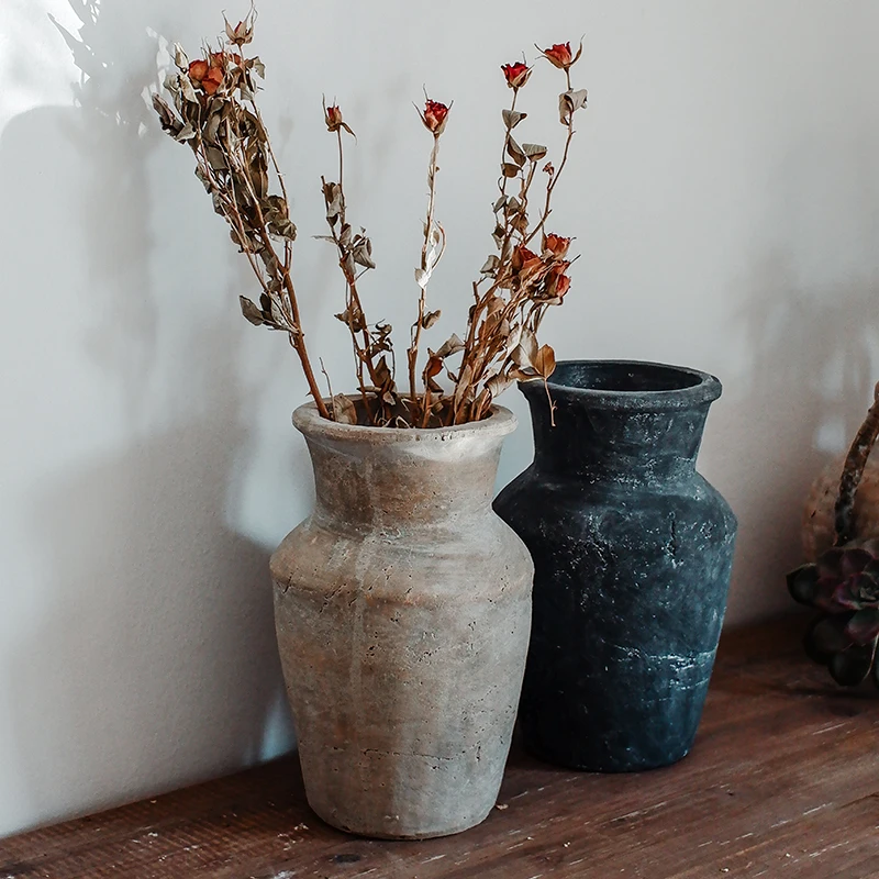 

Керамическая Цветочная ваза ручной работы для домашнего декора