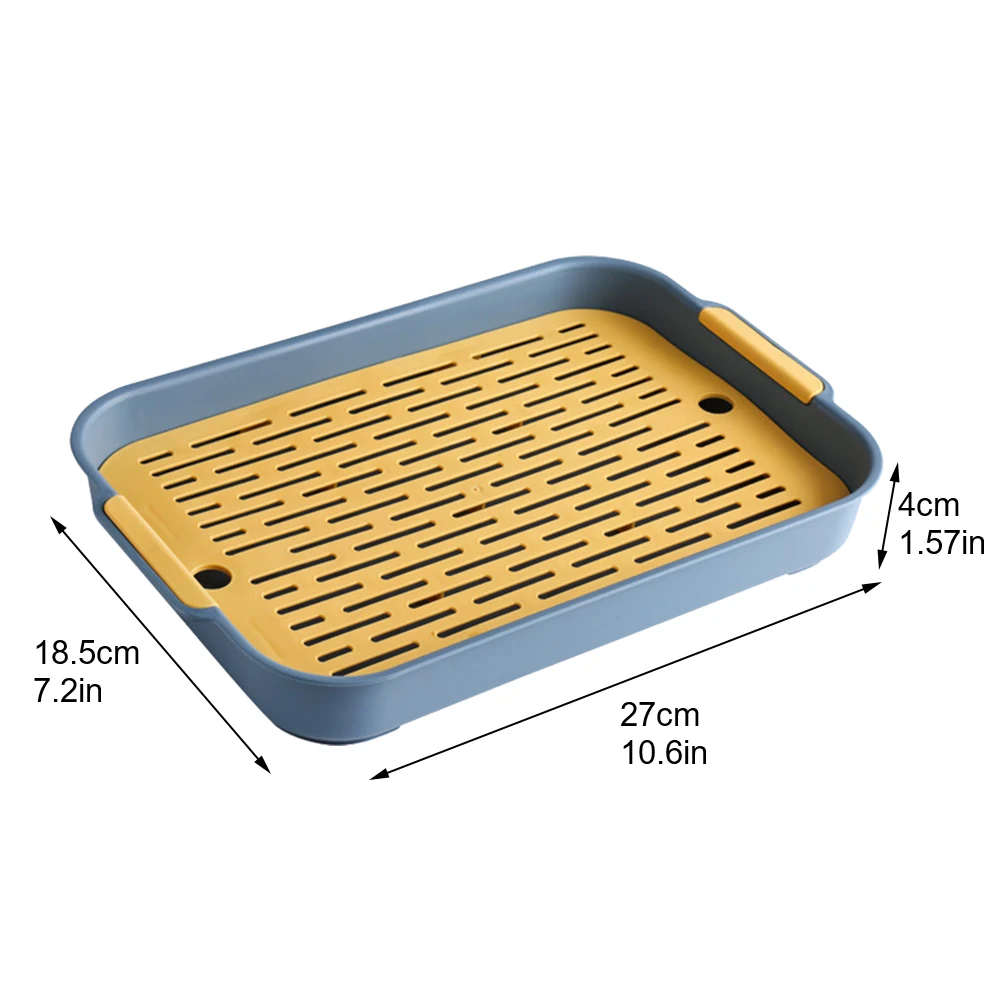 

For Pet’s Training Tray Rabbit Litter Tray For Pet’s Training Detachable Design Heightened Grid Design Large Space Smooth Corner