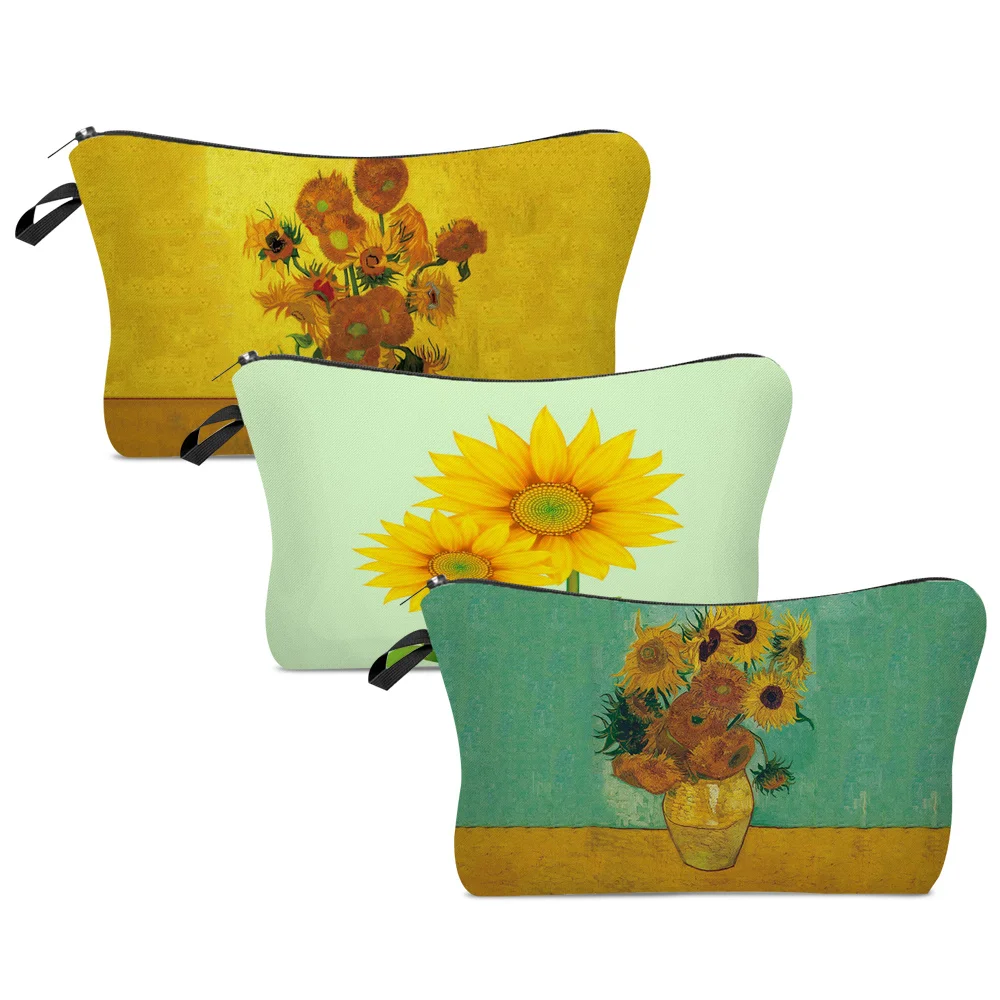 

Women Cosmetic Bag Bridesmaid MakeUp Case Beauty Toiletries Travel Organizer Wash Storage Pouch Wedding Party Bride Pencil Case