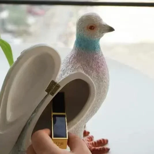 Embreagem criativa do pombo saco versátil ocasional divertimento ornamentos home da decoração