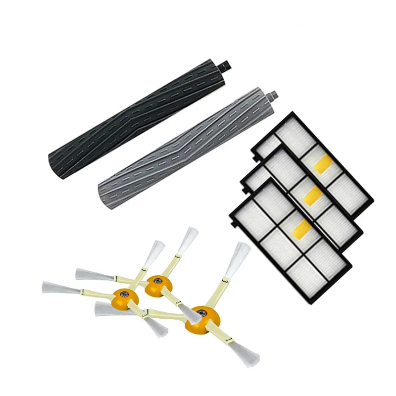 Фильтры HEPA Роликовые щетки для iRobot Roomba 800 900 805 864 871 891 960 961 964 980 запчасти пылесосов