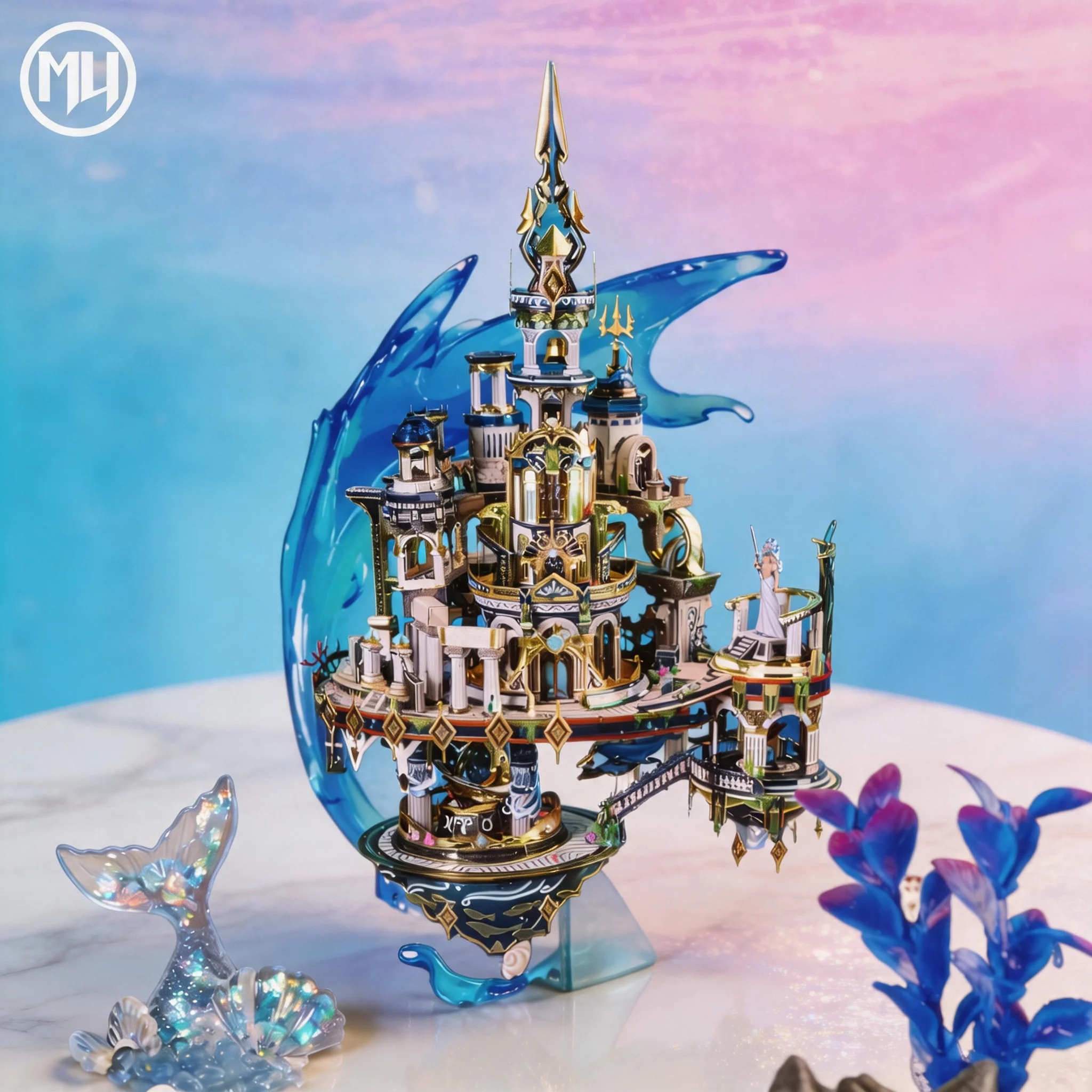 Фото ARTYIMO Atlantis 3D металлическая модель-головоломка для самостоятельной сборки, подарок на Рождество, Хэллоуин, день рождения, развивающая игрушка №3