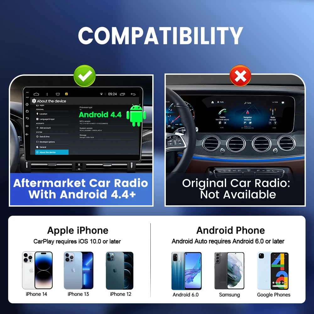 CarlinKit Android Auto CarPlay проводной и беспроводной USB-ключ Mirror Link разделенный экран Waze Spotify