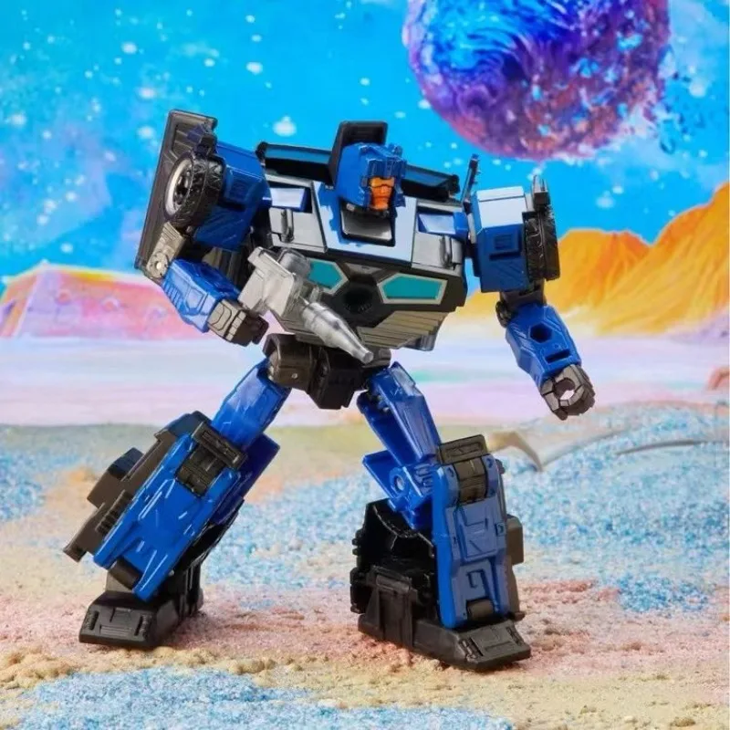 Фото В наличии: Коллекционная фигурка робота Hasbro Transformers Classic Legacy Deluxe Class Crankcase, подарки для коллекционеров, предметы декора для хобби. №4