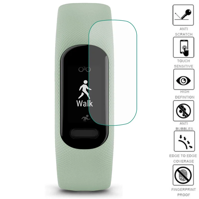 

5 шт., защитная пленка для смарт-браслета Garmin Vivosmart 5