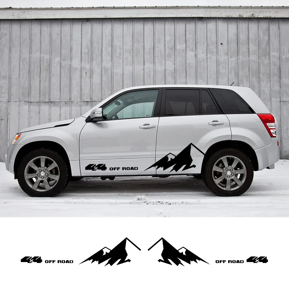 Наклейки на двери и кузова автомобиля 4 шт. наклейки для Suzuki Grand Vitara AT MT 4X4