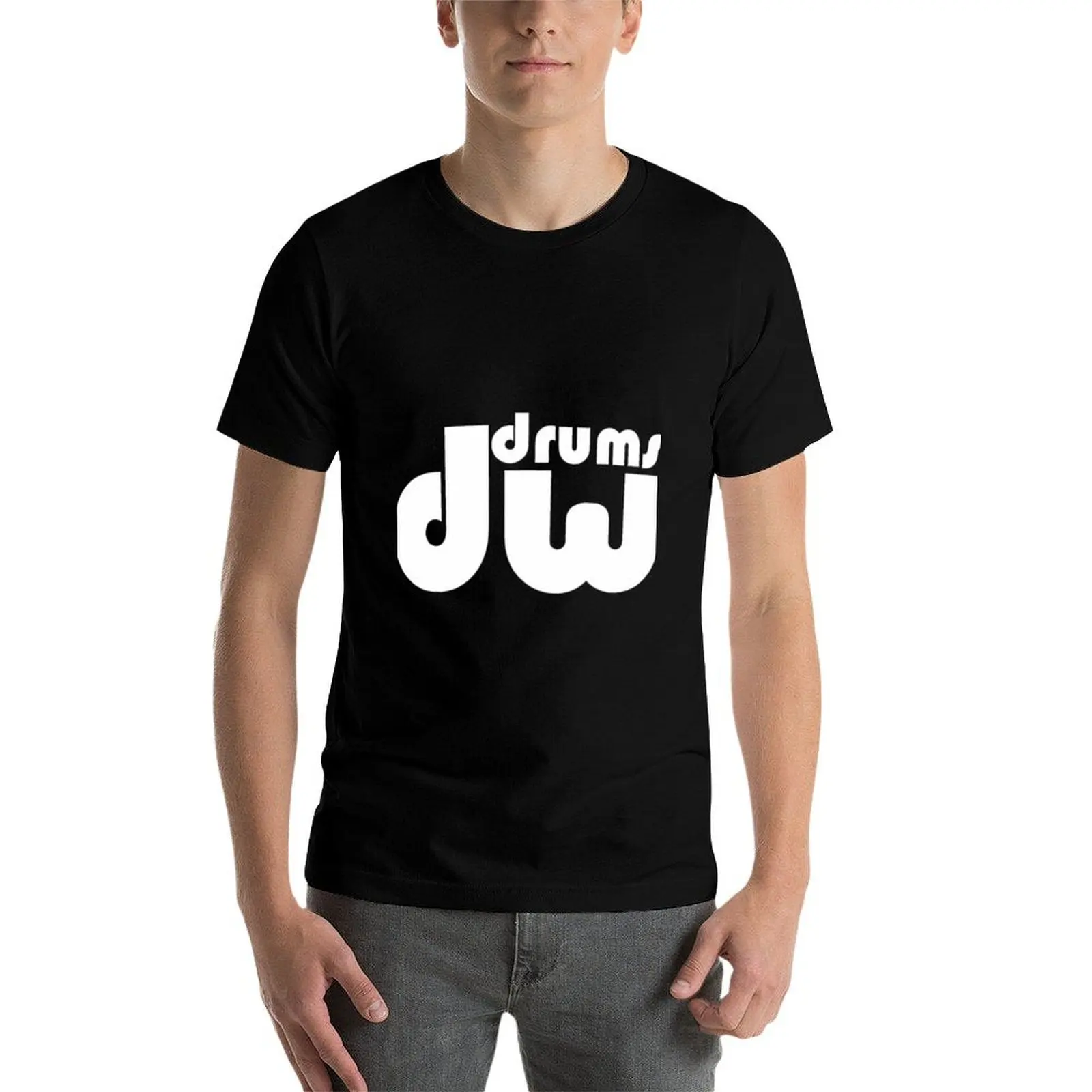 Фото Футболка DW Drums Brands: модная повседневная рубашка с коротким рукавом №4