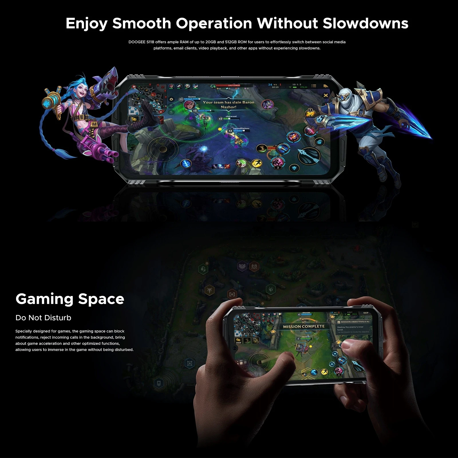 Смартфон Doogee S118 8/512ГБ global