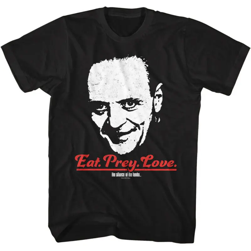 

Silence of the Lambs T-Shirt Hannibal EAT PREY LOVE