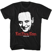silence of the lambs t shirt hannibal eat prey love
