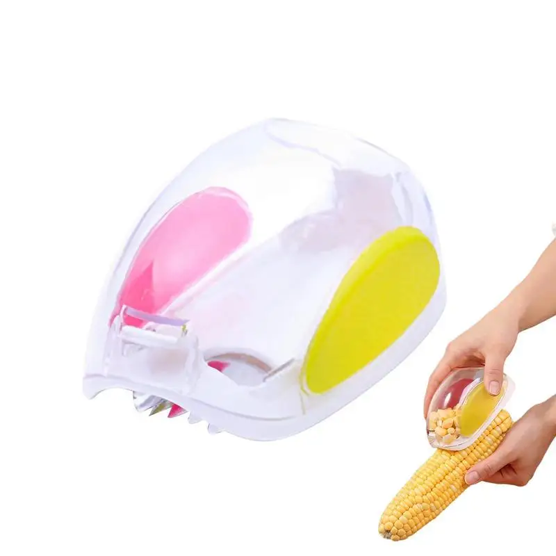 For Cob With Storage Space Reusable Corn Stripper Peeler For Soup Salad Kitchen Accessories