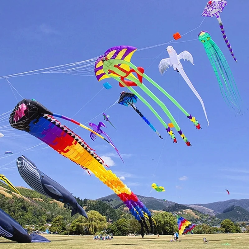 15 м древний трилобитный воздушный змей с подвеской мягкий надувной лошади