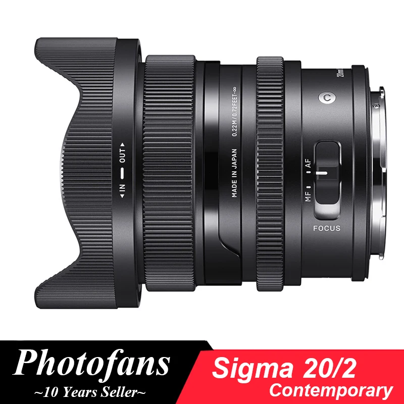 

объектив Sigma 20 мм f/2 DG DN современный для Sony