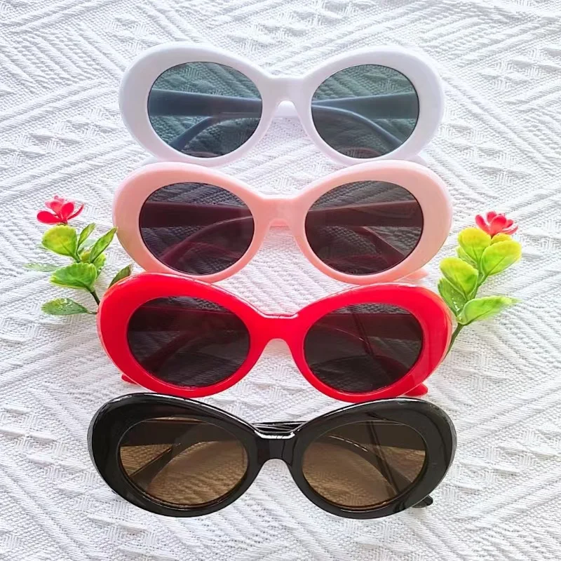 

Солнцезащитные очки в круглой оправе UV400 для мужчин и женщин