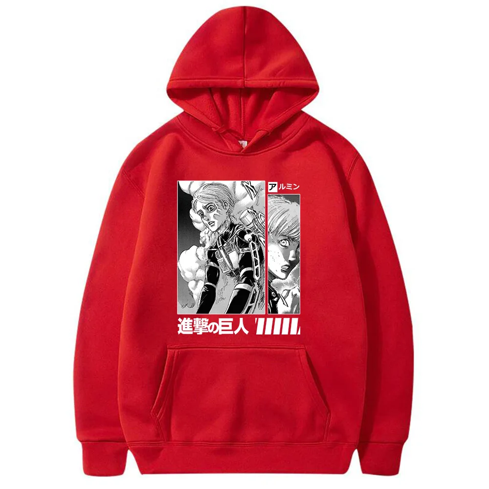 Худи nime Attack on Titan AOT Armin Arlert свитшоты удобный топ пуловеры толстовка одежда |