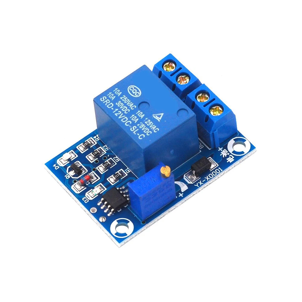 Купи DC 12V Battery Undervoltage Low Voltage Cut off Automatic Recovery Switch Battery Charging Voltage Control Protection Module за 183 рублей в магазине AliExpress