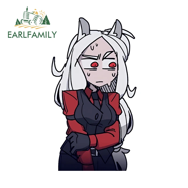 

EARLFAMILY 13 см для Hell Girl hellмягкая Солнцезащитная Водонепроницаемая наклейка устойчивые к царапинам автомобильные товары