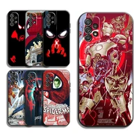 marvel spiderman phone cases for samsung galaxy a51 4g a51 5g a71 4g a71 5g a52 4g a52 5g a72 4g a72 5g coque funda soft tpu