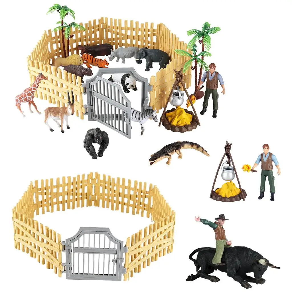 

Simulation Farm Scene Model Toy Entertainment Farm Model for Boys Girls Toddlers