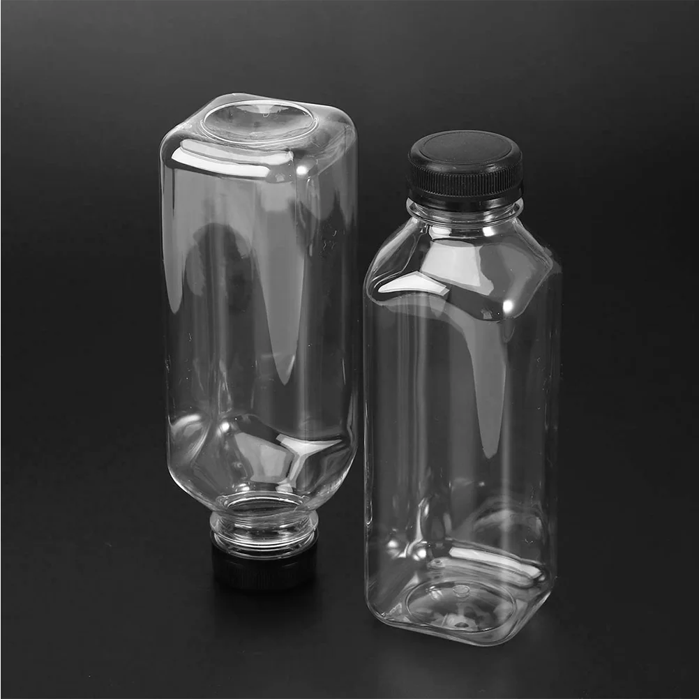 

Bottlebottlescontainerbeverage Empty Drinkreusable Containers Jar Cleartea Caps Yogurt Jugsmoothie Ut Takedrinkingtamper