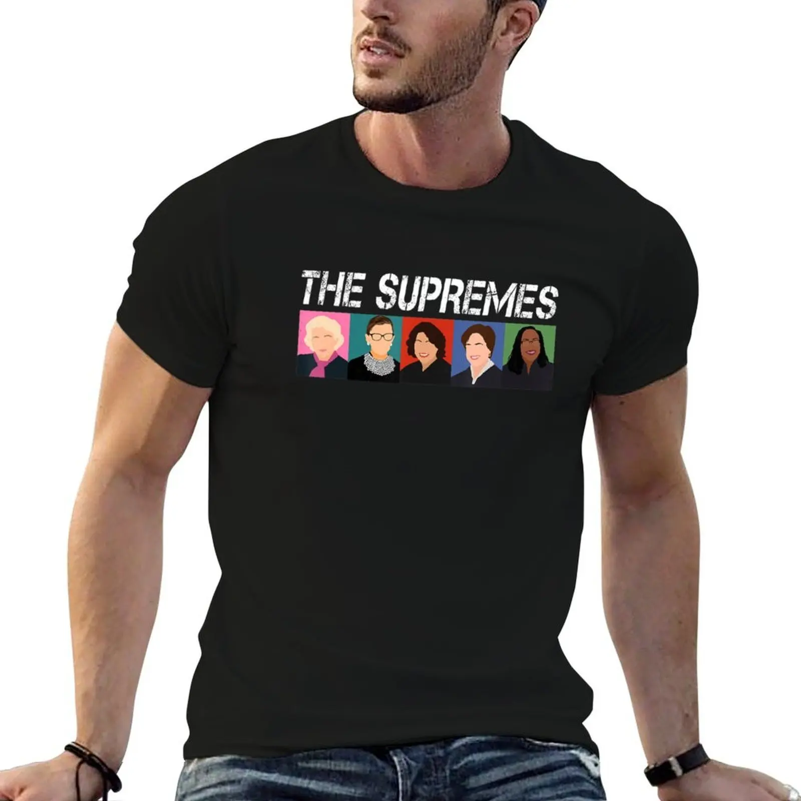 Фото Футболка Supremes Court Ketanji Brown Jackson The Supremes с модным принтом для мужчин №1