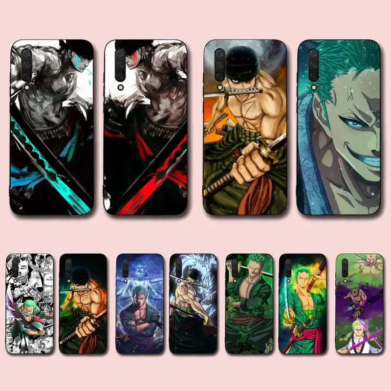 

BANDAI One piece Roronoa Zoro Phone Case for Xiaomi mi 5 6 8 9 10 lite pro SE Mix 2s 3 F1 Max2 3