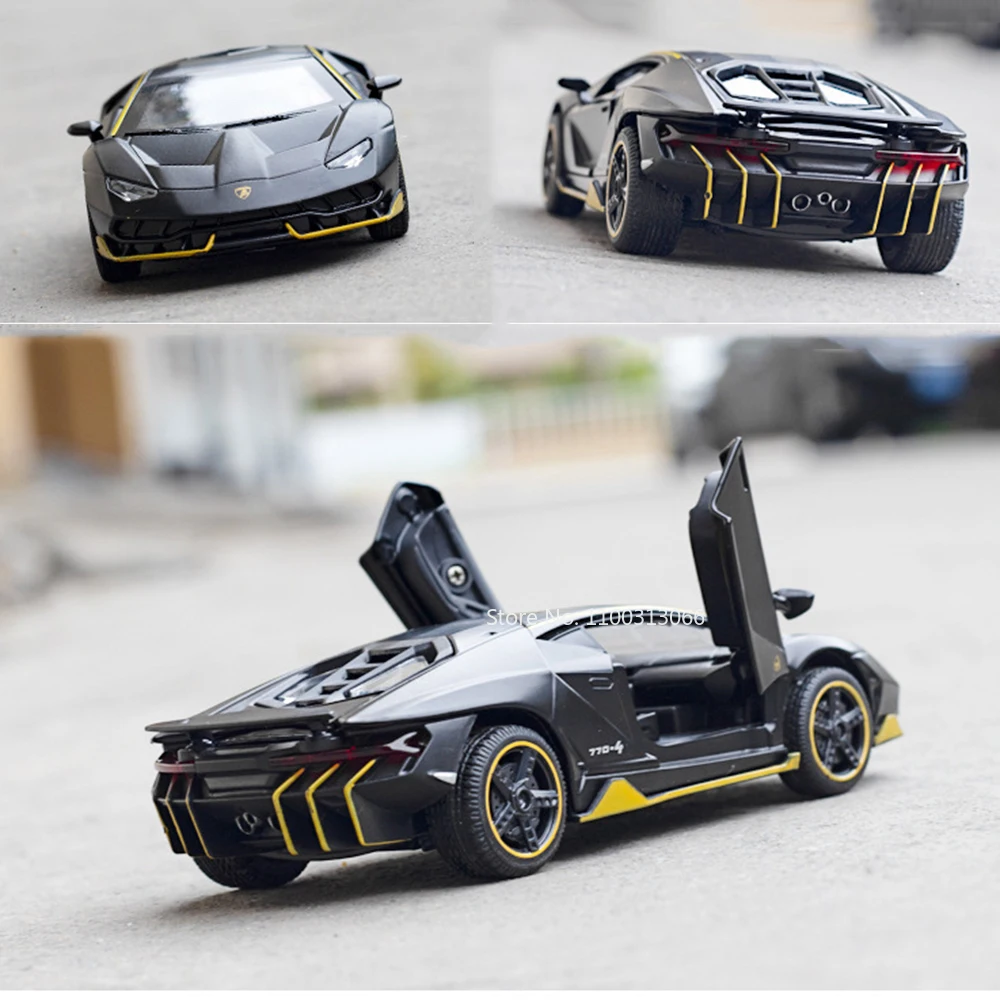 1:32 Lambor LP770-4 металлическая модель спортивного автомобиля
