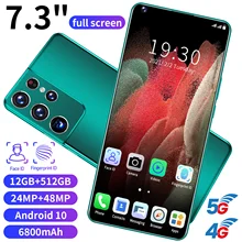 Global Version S21 Ultra Mobile Phones Android Celular 16GB 512GB Smartphones Unlocked 4G 5G Cellphones New Smart Phone