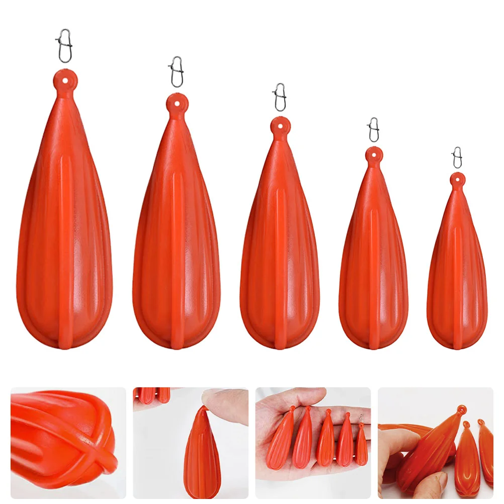 

5 Pcs Fishing Practice Bait Compact Fishing Bobbers Floats Replaceable Pole Kit Convenient Tackle Outdoor Kids Plug-in