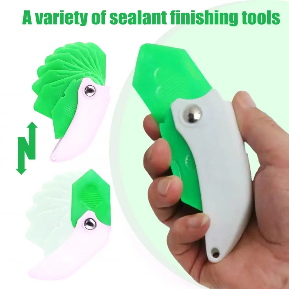 1/2 шт. 9-в-1 инструменты для силиконовых швов компактный набор инструментов