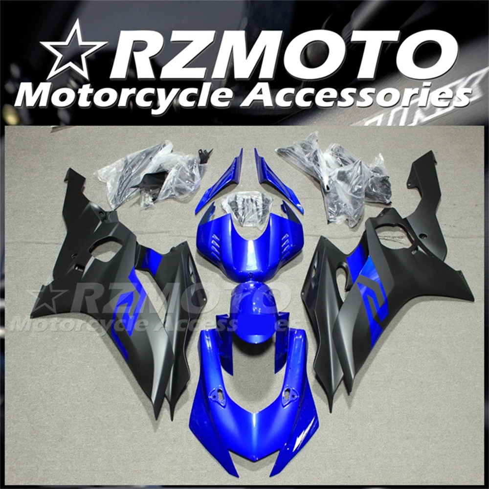

Новый комплект обтекателей для мотоцикла ABS, подходит для YAMAHA YZF - R6 2017 2018 2019 2020 2021 2022 17 18 19 20 21 22, комплект кузова черного и синего цвета