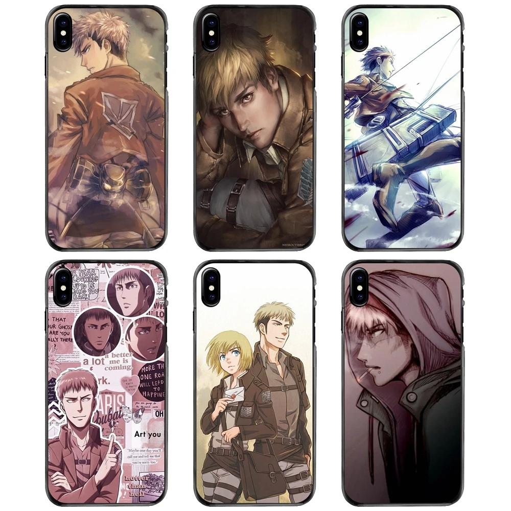 

For Apple iPhone 11 12 13 14 Pro MAX Mini 5 5S SE 6 6S 7 8 Plus 10 X XR XS Hard Phone Shell Case Jean Kirstein Attack on Titan
