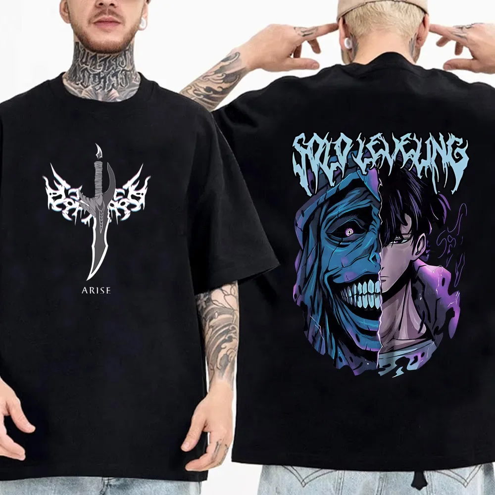 Мужская футболка Solo Leveling хлопок