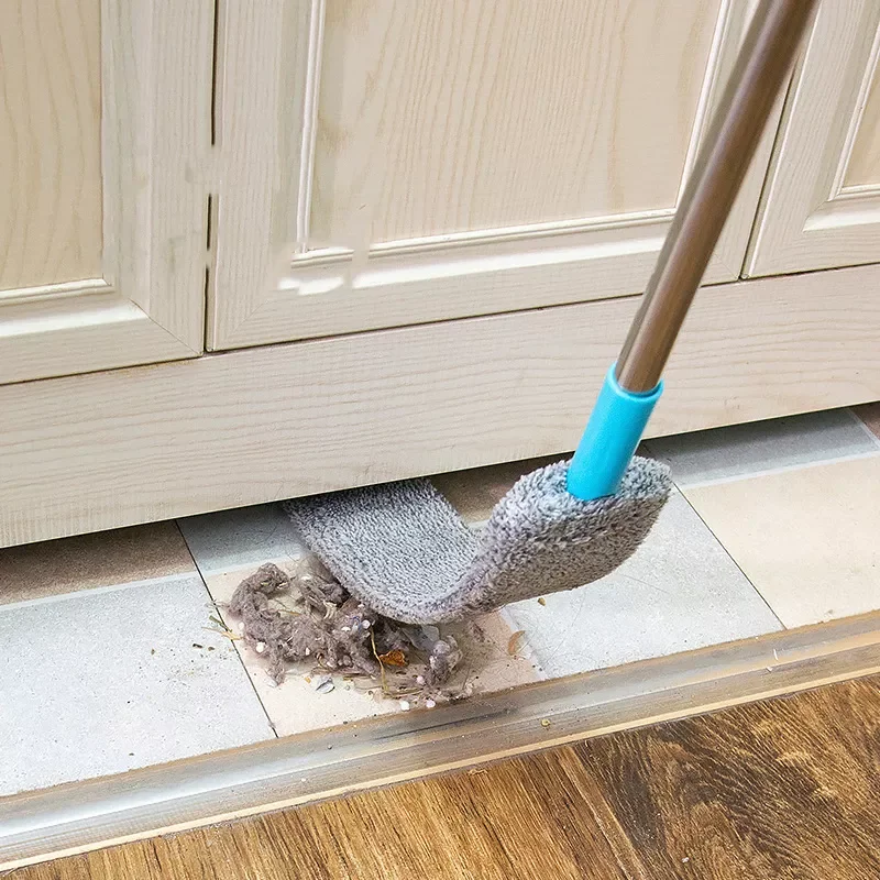 

NEW Magic Microfibre Duster Bedside Dust Brush Long Handle Mop Sweep Artifact Household Bed Clean Gap Bottom Cleaning Tools