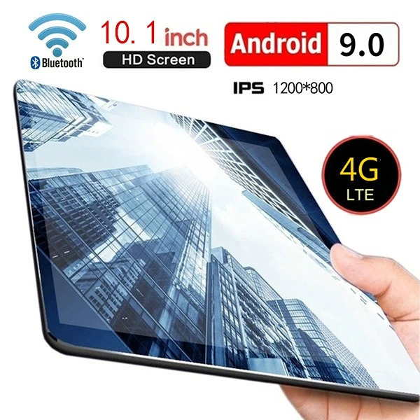 

New 10.1 inch tablet PC Octa Core Android 9.0 4GB RAM 64GB RAM 4G WiFi Bluetooth Dual SIM Cards 4G LTE Phone call Tablets 10.1