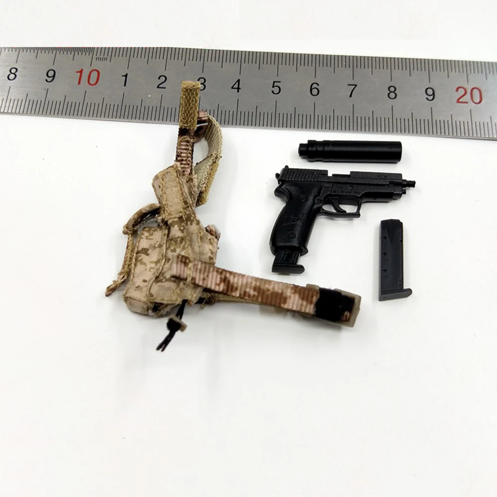 EASY & SIMPLE ES 1/6th 26030C, герметичное оружие для холодной ночи P226 с кобурой, набор моделей для фигурок, аксессуары