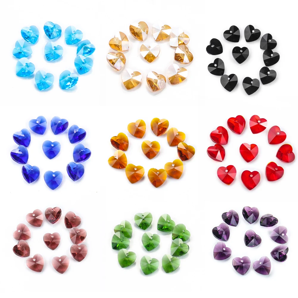 

10 шт., люстра в форме сердца, «Ловца солнца»