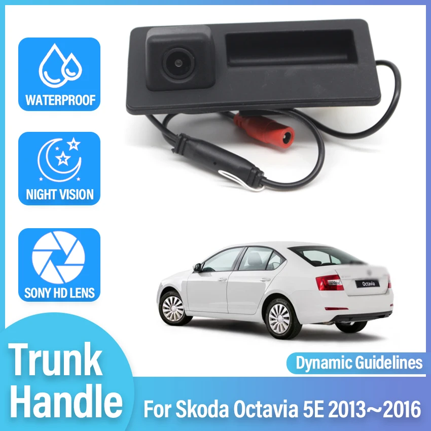 

Камера заднего вида для Skoda Octavia 5E 2013 2014 2015 2016