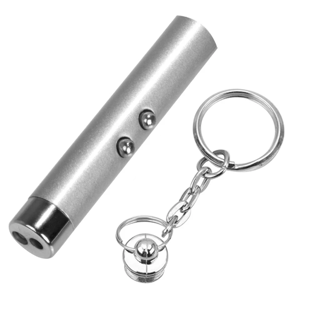 

Indicator Light Pet Cat Track Recovery Running Train 4mW Pen Red Pointer White LED Torch Flashlight Sight Tactical Pen Game Toy