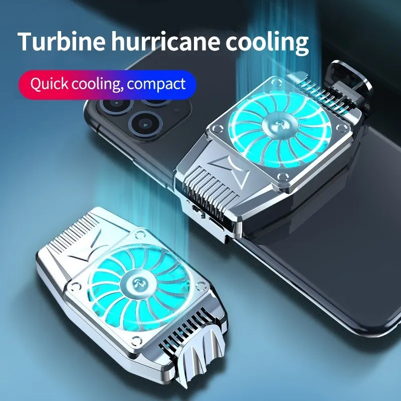 

Mobile Phone Cooler Cooling Fan Universal Mini Radiator Cell Phone Cool Heat Sink For iPhone Samsung Xiaomi Huawei Game Radiator