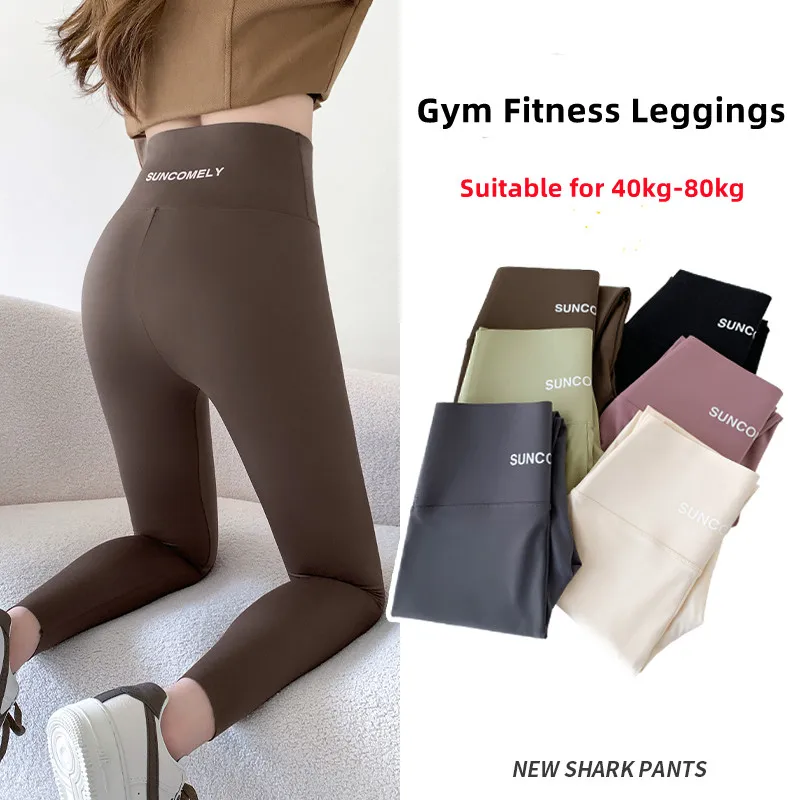 

High Waist Yoga Leggins Sports Tights Thermal Woman Running Pants Sexy Butt Lifting Leggings Push Up Panties Gym Fitness