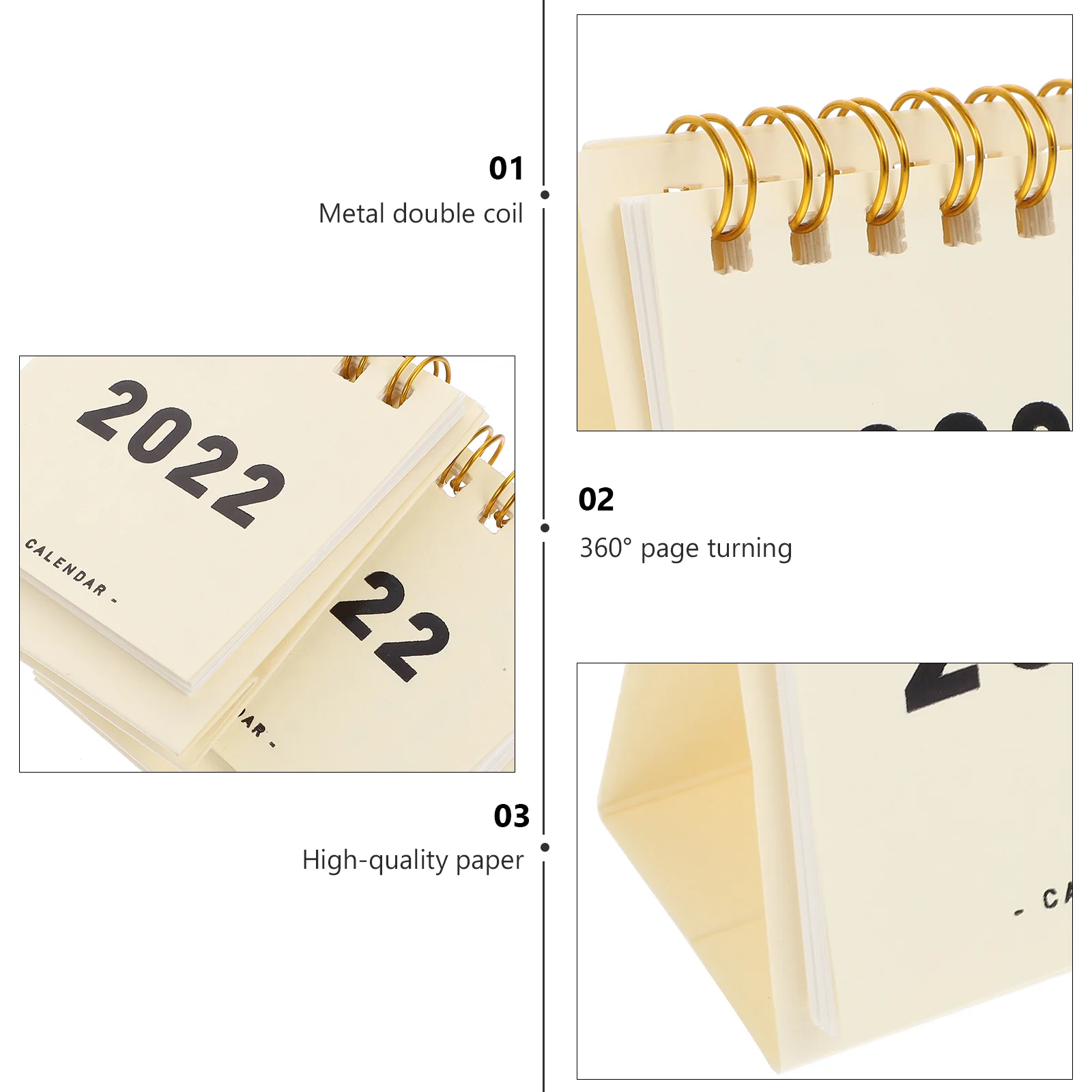Карманные календари с календарем 2 шт. декоративный настольный мини-стол 2022 новый