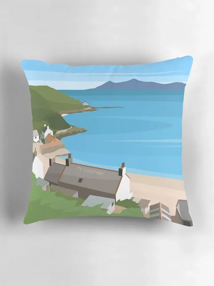 Декоративная подушка Morfa Nefyn Llyn полуостров Северный Уэльс