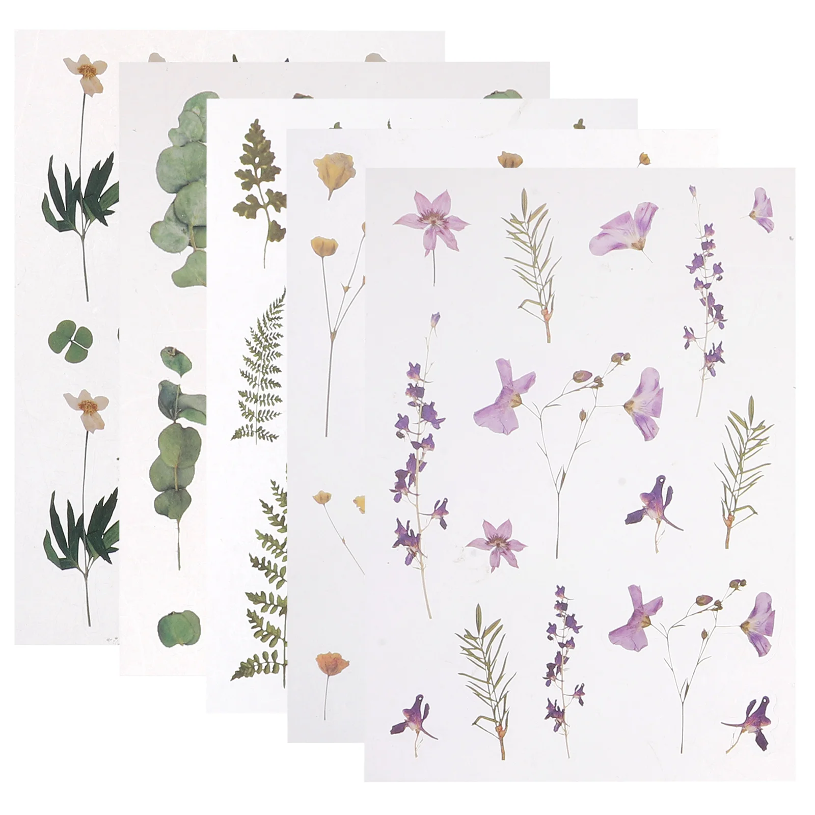 

Stickers Decorative Cute Sticker Flower Scrapbook Decals Gift Laptop Presents Notebook Aesthetic Wall Leaf Crafts Kawaii Green