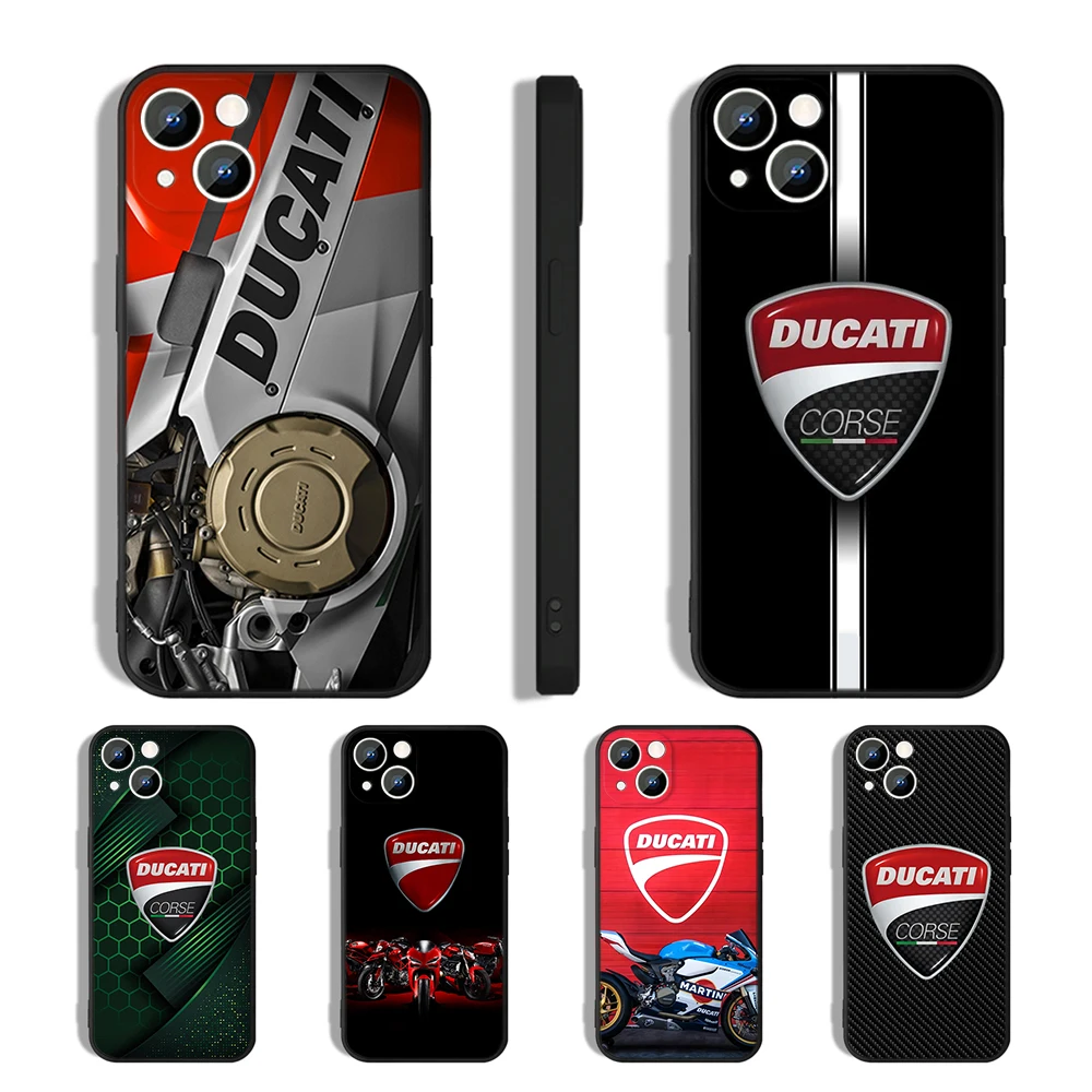 

Motorcycle DUCATI Phone Case For iphone 13 Pro max 11 12 13 Pro Max mini X XR XS MAX 7 8 plus 6s plus 6 6s 2020 se phone covers