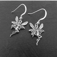 new products hot selling fashion trend jewelry simple natural wind cute flower fairy pendant earring jewelry