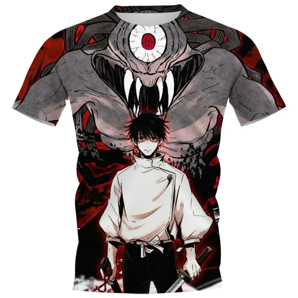 

CLOOCL Jujutsu Kaisen 0 T-shirts Japan Cartoon Anime Printed Tees Popular Manga Pullover Tops Harajuku T-shirt Men Clothing