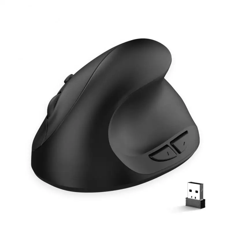 

Ergonomic Desktop Wireless Vertical Mouse Ergonomic Upright Mouse 2.4ghz 2400dpi Optical Mice Rechargeable Gaming Mouse